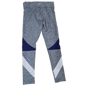 PINK Victoria's Secret Ultimate Heathered Gray Purple Pink Leggings Medium